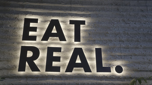 Fuelling Ambition. Eat Real. ~ 3 mins.